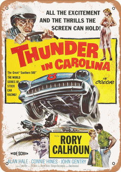 Thunder in Carolina (1960) - Metal Sign