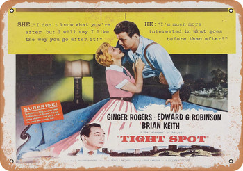 Tight Spot (1955) 2 - Metal Sign