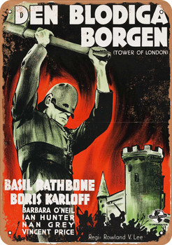 Tower of London (1939) - Metal Sign