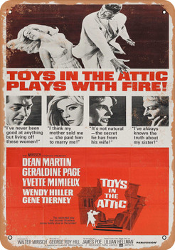 Toys in the Attic (1963) - Metal Sign