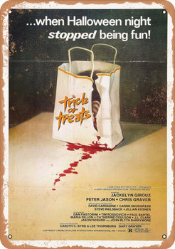 Trick or Treats (1982) - Metal Sign