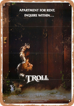 Troll (1986), USA - Italy - Metal Sign