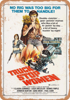 Truck Stop Women (1974) - Metal Sign