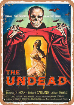 Undead (1957) - Metal Sign