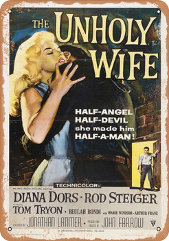Unholy Wife (1957) - Metal Sign