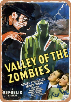 Valley of the Zombies (1946) - Metal Sign