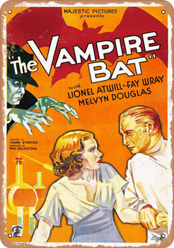 Vampire Bat (1933) - Metal Sign