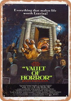 Vault of Horror (1973) - Metal Sign