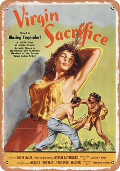 Virgin Sacrifice (1959) - Metal Sign