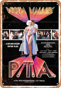 Vista Valley P.T.A. (1981) - Metal Sign