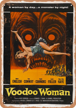 Voodoo Woman (1957) - Metal Sign