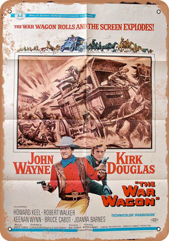 War Wagon (1968) - Metal Sign