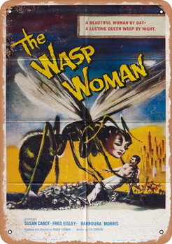 Wasp Woman (1959) - Metal Sign