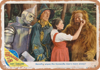 Wizard of Oz (1939) 8 - Metal Sign