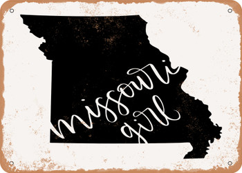Missouri Girl - Metal Sign