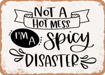 Spicy Disaster - Metal Sign