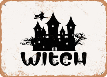 Witch - 2 - Metal Sign