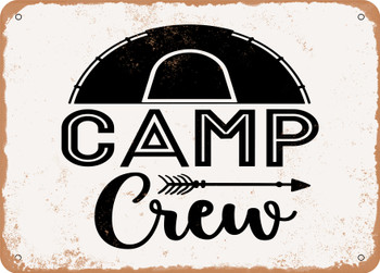 Camp Crew - Metal Sign