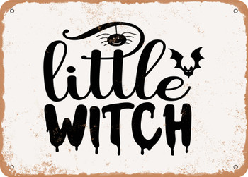 Little Witch - Metal Sign