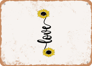 Love - 4 - Metal Sign