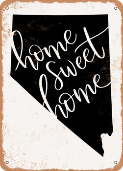 Nevada Home Sweet Home  - Metal Sign