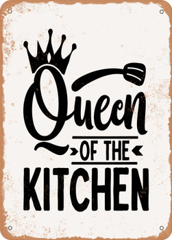 Queen of the Kitchen  - Metal Sign