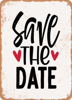 Save the Date  - Metal Sign