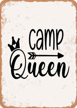 Camp Queen  - Metal Sign