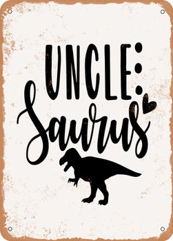 Uncle Saurus  - Metal Sign