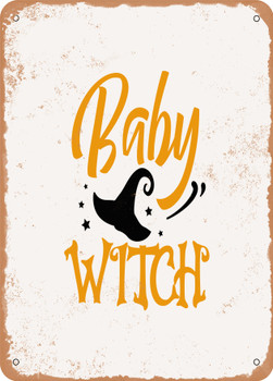 Baby Witch  - Metal Sign