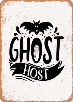 Ghost Host  - Metal Sign