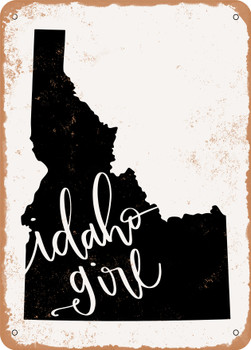 Idaho Girl  - Metal Sign