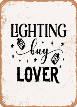 Lighting Buy Lover  - Metal Sign