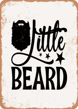 Little Beard  - Metal Sign