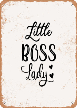 Little Boss Lady  - Metal Sign