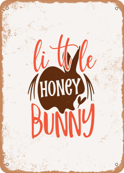Little Honey Bunny  - Metal Sign