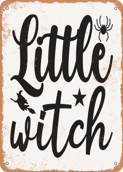 Little Witch - 3  - Metal Sign