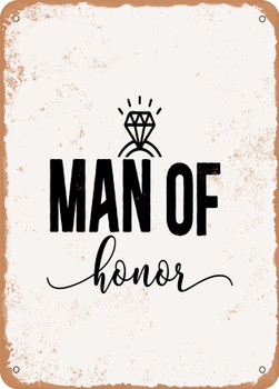 Man of Honor  - Metal Sign
