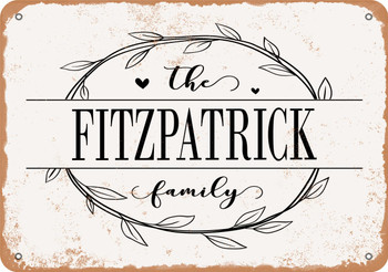 The Fitzpatrick Family (Style 1) - Metal Sign