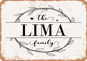 The Lima Family (Style 1) - Metal Sign