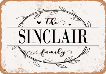 The Sinclair Family (Style 1) - Metal Sign