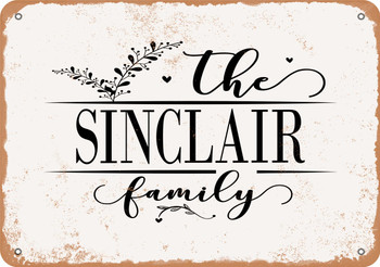 The Sinclair Family (Style 2) - Metal Sign