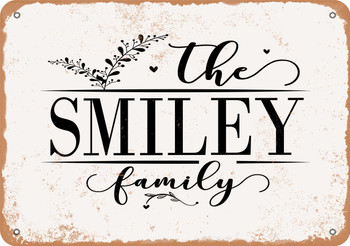 The Smiley Family (Style 2) - Metal Sign