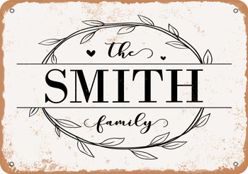 The Smith Family (Style 1) - Metal Sign