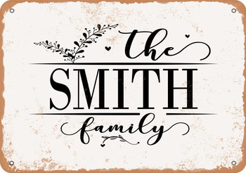 The Smith Family (Style 2) - Metal Sign