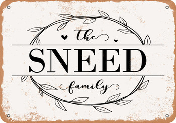 The Sneed Family (Style 1) - Metal Sign