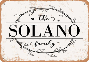 The Solano Family (Style 1) - Metal Sign