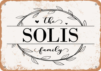 The Solis Family (Style 1) - Metal Sign