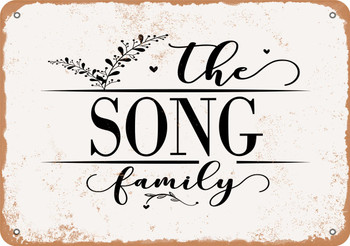 The Song Family (Style 2) - Metal Sign