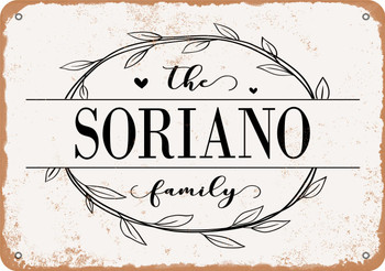 The Soriano Family (Style 1) - Metal Sign
